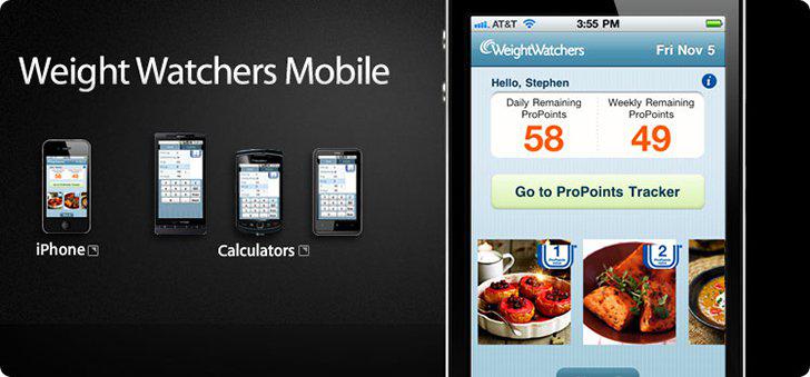 Weight Watchers Mobile's screenshots
